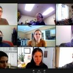 State health officials address members of the media during a virtual press conference on Monday, Feb. 22 in Alaska. (Screenshot)