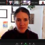 Dr. Anne Zink addresses members of the media during a remote press conference on Thursday, Feb. 25 in Alaska. (Screenshot)