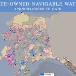 Screenshot
This screenshot of a presentation included in a Friday afternoon news conference shows state-owned waterways.