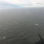 A Hilcorp pilot reported a natural gas leak in the Cook Inlet off the shore of Nikiski, Alaska on Thursday, April 1, 2021. (Alaska Department of Environment Conservation)