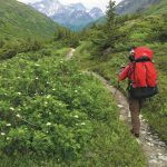 Bob Loeffler hikes in Chugach State Park in this undated photo. (Photo courtesy Chris Beck/Alaska Trails Initiative)