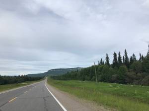 The Alaska Highway on July 15, 2020. (Photo by Camille Botello/Peninsula Clarion)