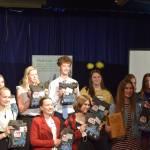 All 12 finalists of the Caring for the Kenai competition recieve their awards at Kenai Central High School on Wednesday, April 21, 2021.