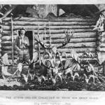 The Big Bay Cabin today looks just like it did in 1902, but without the skulls of Dall sheep and moose. (Photo provided by refuge)