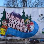 The Kenai River Spring Cleanup at Soldotna Creek Park in Soldotna, Alaska, on Friday, May 7, 2021. (Camille Botello / Peninsula Clarion)