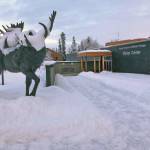 Tthe Kenai National Wildlife Refuge in Soldotna, Alaska, is pictured on Wednesday, Jan. 30, 2019. (Photo by Victoria Petersen/Peninsula Clarion)