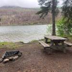 New fire pits and picnic tables were installed at Jean Lake Campground in summer 2020. (Photo by Nick Longobardi/USFWS)