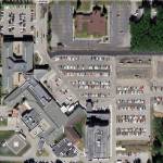 This aerial photograph from 2017 shows the footprint of Peninsula General Hospital nearly a decade after its most recent expansion. The size of the facility has increased from about 8,000 square feet in 1971 to almost 200,000 square feet today. (Photo provided by Peninsula General Hospital)