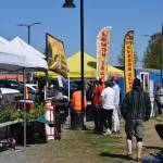 The community attends the first Wednesday Market at Soldotna Creek Park on May 26, 2021. (Camille Botello / Peninsula Clarion)