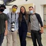 Alyssa London, second from right, and her team are working to produce Culture Story, which will showcase modern Alaska Native cultures across and outside of Alaska. (Courtesy photo / Culture Story)