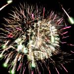 Fireworks are displayed during the 2016 Christmas Comes to Kenai celebration. (Kat Sorensen/Clarion file)