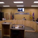 Homer City Council met in the City Hall Cowles Council Chambers on Monday to discuss numerous ordinances and resolutions. (Photo by Sarah Knapp/Homer News)
