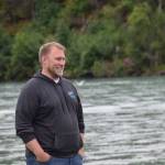 Participants in the Kenai River Junior Classic prepare to head down the Kenai River on Wednesday, August 11, 2021, in Soldotna, Alaska. (Camille Botello / Peninsula Clarion)