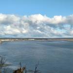 The Kenai waterfront can be seen from Old Town Kenai on April 27, 2018, in Kenai, Alaska. (Photo by Erin Thompson/Peninsula Clarion)