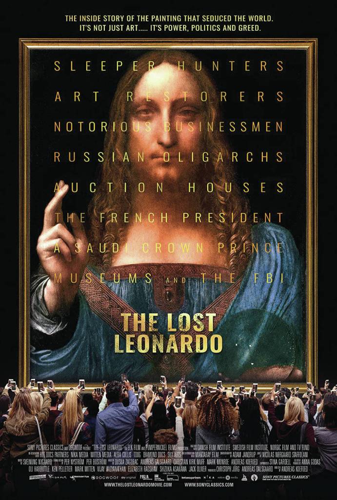 The poster for The Lost Leonardo, showing at the 17th annual Homer Documentary Film Festival. (Photo provided)