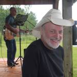 James Varsos, also known as Hobo Jim, poses for a photo during the August 2016, Funny River Festival in Funny River, Alaska, in August 2016. (Peninsula Clarion file)