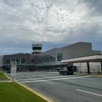 This Aug. 3, 2021, photo shows Juneau International Airport.  The Federal Aviation Administration shared recommendations on Thursday for improving aviation safety in the state. (Michael S. Lockett / Juneau Empire File)