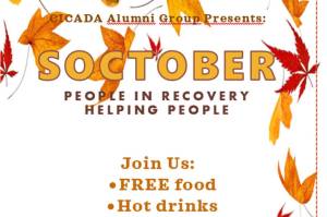 Soctober will take place from noon to 5 p.m. Saturday, Oct. 16, 2021, at the Cook Inlet Counseling parking lot at 10200 Kenai Spur Highway in Kenai, and consists of rock painting, the winter gear giveaway and a free spaghetti lunch. (Image via Cook Inlet Council on Alcohol and Drug Abuse)
