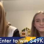 Renee Behymer and Katelyn Behymer (right) of Anchorage win this weeks vaccine lottery college scholarship sweepstakes. (Photo provided)