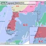 Alaskans for Fair Redistricting proposes a House District 6-C centered around the southern and eastern Kenai Peninsula that includes Homer, Anchor Point, Seldoiva and Seward in one district. It also puts the Russian Old Believer communities of Nikolaevsk, Razdolna, Voznesenka and Kachemak Selo in the same district. (Map courtesy of Alaskans for Fair Redistricting)