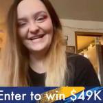 Amber Groff of Anchorage won the adult $49,000 cash prize for week seven of the COVID-19 vaccine incentive program Give AK Shot. (Photo provided)