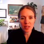 Anne Zink, Alaska chief medical officer, participates in a briefing with Department of Health and Social Services officials to discuss the rise of the omicron variant of the corona virus, on Nov. 29, 2021. (screenshot)