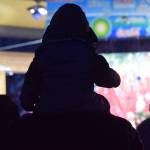Community members gather for Soldotna Christmas in the Park on Saturday, Dec. 4, 2021. (Camille Botello/Peninsula Clarion)