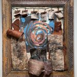 Zirrus VanDeveres pieces are displayed at the Kenai Art Center on Jan. 4, 2022. (Courtesy Alex Rydlinski)