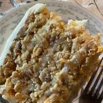 Almond flour adds a nuttiness to this carrot cake topped with cream cheese frosting. (Photo by Tressa Dale/Peninsula Clarion)