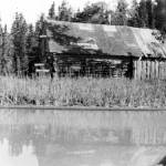 Photo courtesy of the Secora Collection 
This 1940s-era image is one of few early photographs of Cliff House, which once stood near the head of Tustumena Lake.