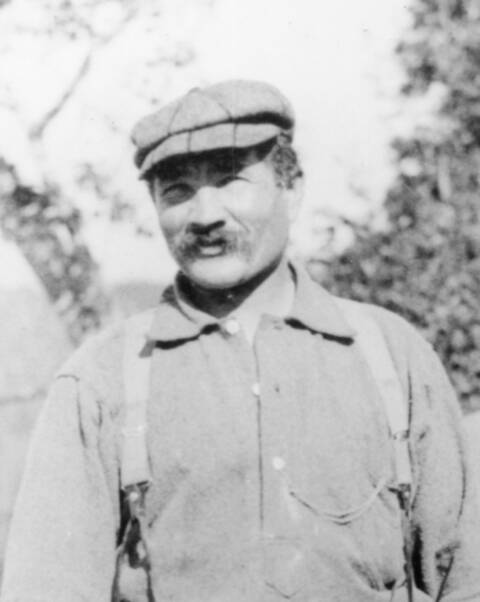 Andrew Berg lived on Tustumena Lake for about four decades and knew many of the early occupants of Cliff House. (Photo courtesy of the McLane Collection)