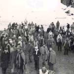 About 100 passengers from the wrecked S.S. Yukon had been sent ashore to await rescue, which would come in the form of Jimmy Johnson and his U.S. Army power barge.