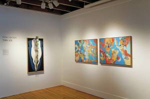 Don Deckers exhibit, Thin Ice, showing through February at Bunnell Street Arts Center in Homer, Alaska. (Photo by Michael Armstrong/Homer News)