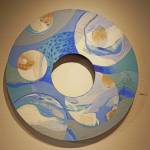 Photo by Michael Armstrong/Homer News
Don Deckers An Arctic Circle: A, one of his works in his exhibit, Thin Ice, showing through February at Bunnell Street Arts Center in Homer.