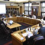 The House Finance Committee hears a presentation from Department of Revenue Chief Economist Dan Stickle on Wednesday, March 16, 2022. It was a busy day at the Alaska State Capitol Wednesday with both the House of Representatives and the Senate passing multiple bills. (Peter Segall / Juneau Empire)