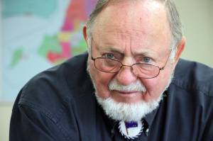 U.S. Rep. Don Young answers a reporters question after filing paperwork for reelection at the Alaska Division of Elections in Anchorage, Alaska. Young, the longest-serving member of Alaskas congressional delegation, died Friday, March 18, 2022. He was 88. (AP Photo / Mark Thiessen)