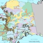 A map from the Bureau of Land Management shows lands that may be available for selection by Alaska Native veterans from the Vietnam War-era. Veterans have been waiting a long time to be able to select lands, and some have expressed frustration at the length of the process. (Screenshot)