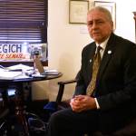 Peter Segall / Juneau Empire 
Sen. Tom Begich, D-Anchorage, spoke with the Empire in his office at the Alaska State Capitol on Tuesday, April 12, 2022, after the Alaska State Senate passed the Alaska Reads Act, a bill he originially introduced with Gov. Mike Dunleavy in 2020.