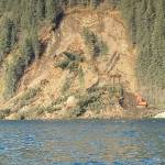 City of Seward
A landslide blocks Lowell Point Road in Seward.