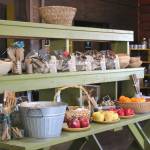Produce and kitchenware are displayed in The Goods + Sustainable Grocery and Where its At mindful food and drink on Monday, May 16, 2022 in Soldotna, Alaska. (Ashlyn OHara/Peninsula Clarion)