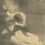 Photo provided by Peggy Arness 
This photo of wrestler Allan Petersen appeared in the Anchorage Weekly Democrat on Feb. 16, 1918. Years later, Petersen served as U.S. deputy marshal in Kenai.