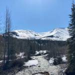 Mills Creek, May 11, 2022. (Photo by Jeff Helminiak/Peninsula Clarion)