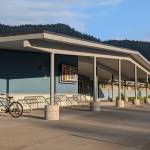 Ben Hohenstatt / Juneau Empire
This photo shows Sít Eetí Shaanáx - Glacier Valley School on Tuesday evening. The school is one of three sites of the Juneau School Districts RALLY program. On Tuesday, children were served floor sealant instead of milk during breakfast at the schools RALLY site.