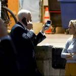 In this image from video released by the House Select Committee, Vice President Mike Pence talks on a phone from his secure evacuation location on Jan. 6 that is displayed as House select committee investigating the Jan. 6 attack on the U.S. Capitol holds a hearing Thursday, June 16, 2022, on Capitol Hill in Washington. (House Select Committee via AP)