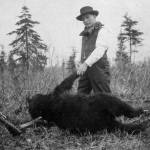 Photo courtesy of the Viani Family Collection 
Frenchy Vian, who posed for many photographs of himself, was acknowledged as a skilled hunter.
