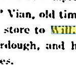 The Anchorage Daily Times announced on June 2, 1917, that Frenchy had sold his store in Kenai to William N. Dawson and was leaving Alaska.