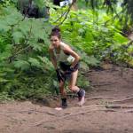 Allie McLaughlin sets the new record at the women's Mount Marathon Race on July 4, 2022, in Seward, Alaska. (Photo by Jeff Helminiak/Peninsula Clarion)
