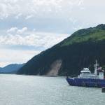 Bear Mountain is seen in Seward, Alaska, on Sunday, July 2, 2022. (Camille Botello/Peninsula Clarion)