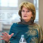 U.S. Sen. Lisa Murkowski, R-Alaska, speaks during an interview at the Juneau Empire on Monday, Feb. 18, 2019. (Michael Penn | Juneau Empire File)