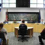 Soldotna Chamber of Commerce Executive Director Shanon Davis presents a quarterly update to the Soldotna City Council on Wednesday, Aug. 24, 2022 in Soldotna, Alaska. (Ashlyn O’Hara/Peninsula Clarion)